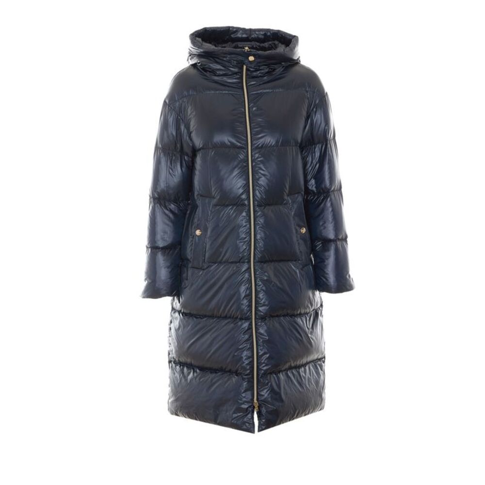 Herno Women Nylon Ultralight Long Down Jacket